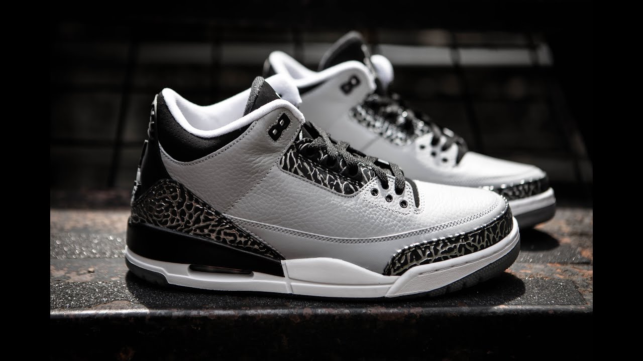 Air Jordan 3 Wolf Grey Matching Sneaker Tshirt Daaamn Meme 2 Grey and Black Jordan Shirt