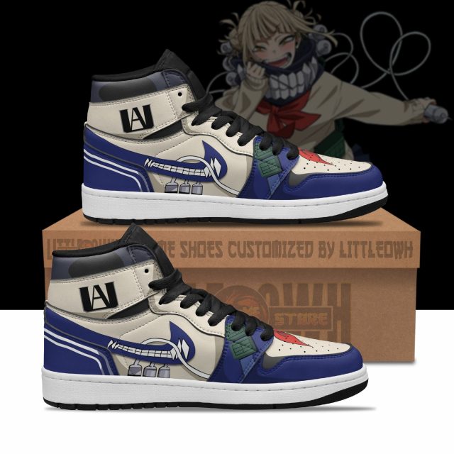 Himiko Toga Anime Sneakers - Custom MHA AJ1 Shoes
