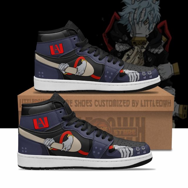 Tomura Shigaraki Anime Sneakers - Custom MHA AJ1 Shoes